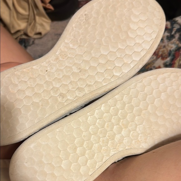 Adidas White Sneakers with Leopard Accents - Picture 8 of 9